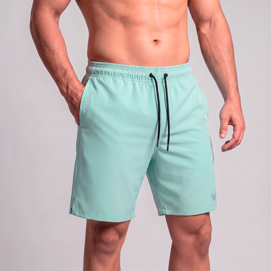Pantaloneta Multideporte Maxfit Turqueza