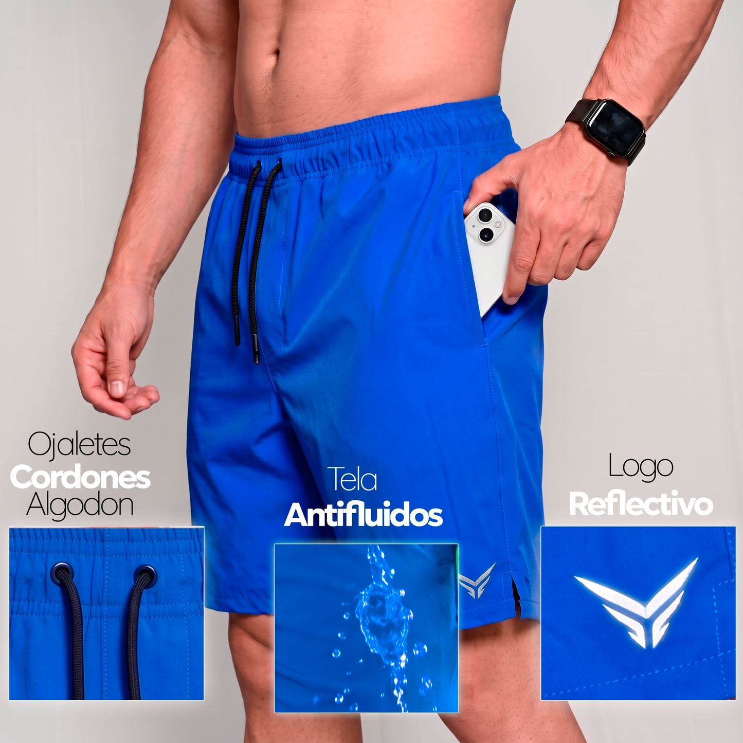 Pantaloneta Multideporte Maxfit