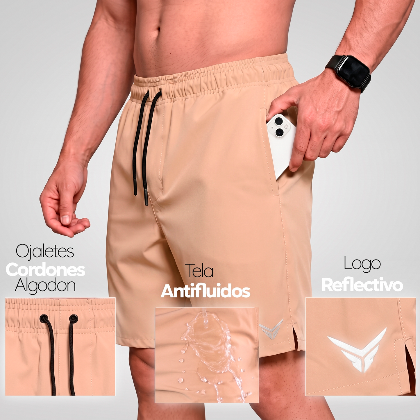 Pantaloneta Multideporte Maxfit