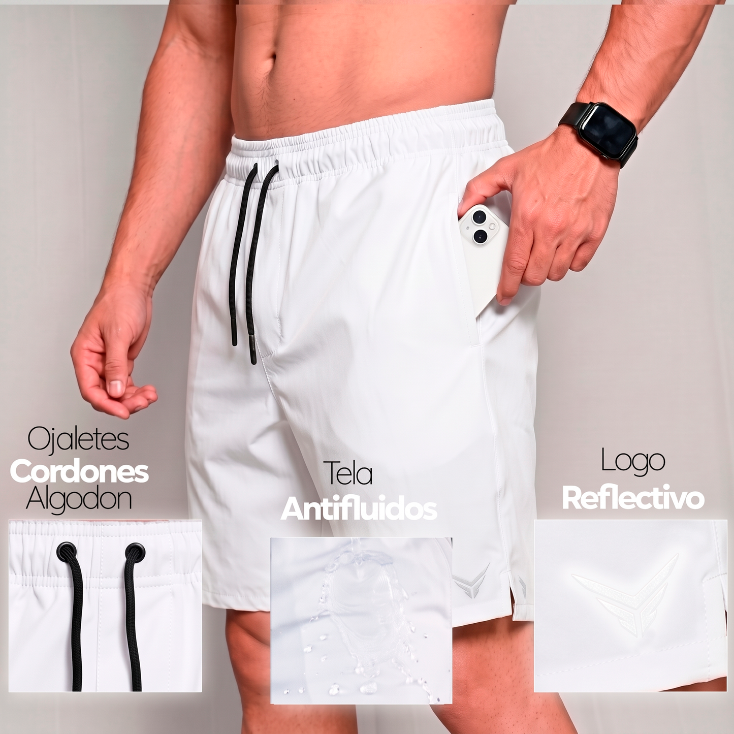 Pantaloneta Multideporte Maxfit