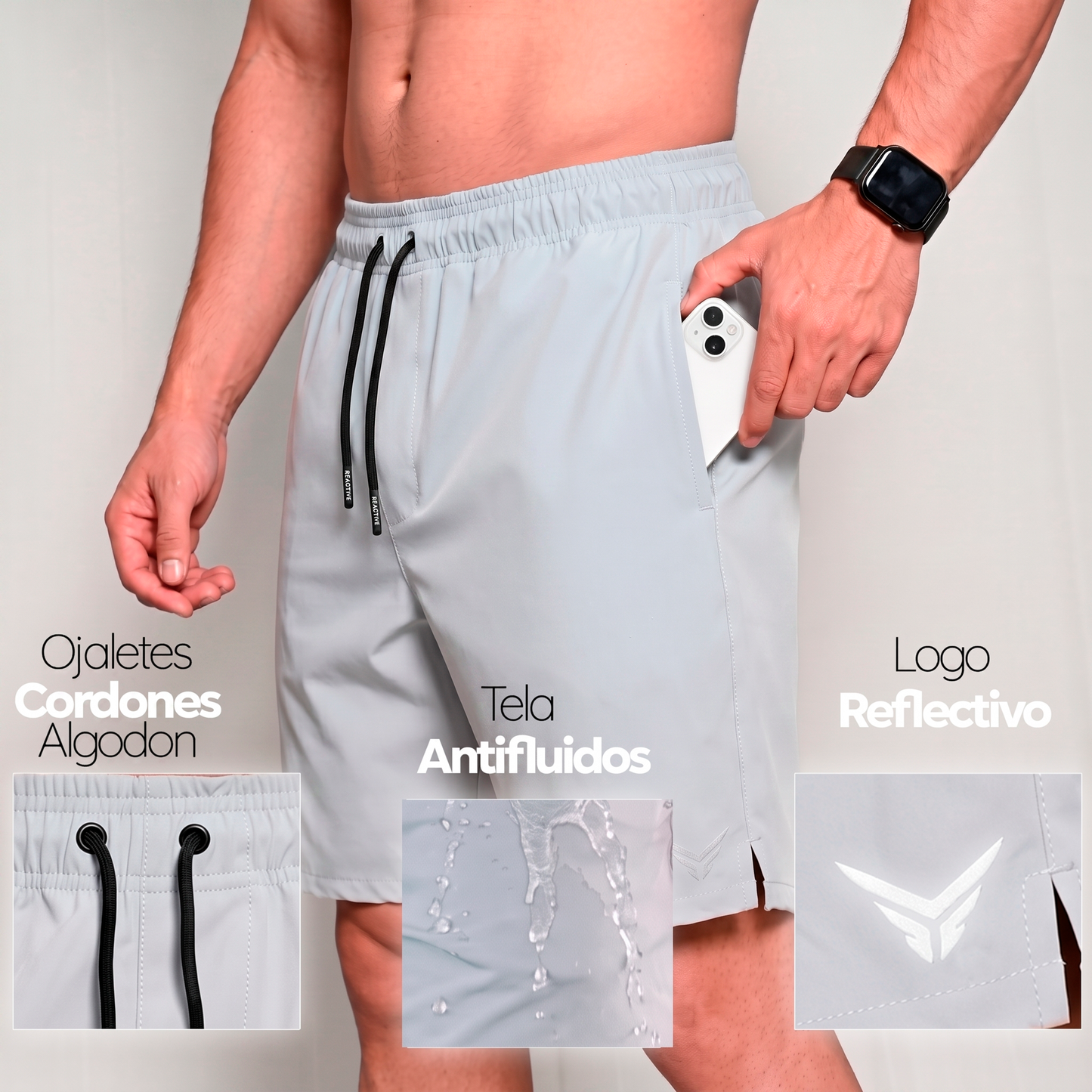 Pantaloneta Multideporte Maxfit