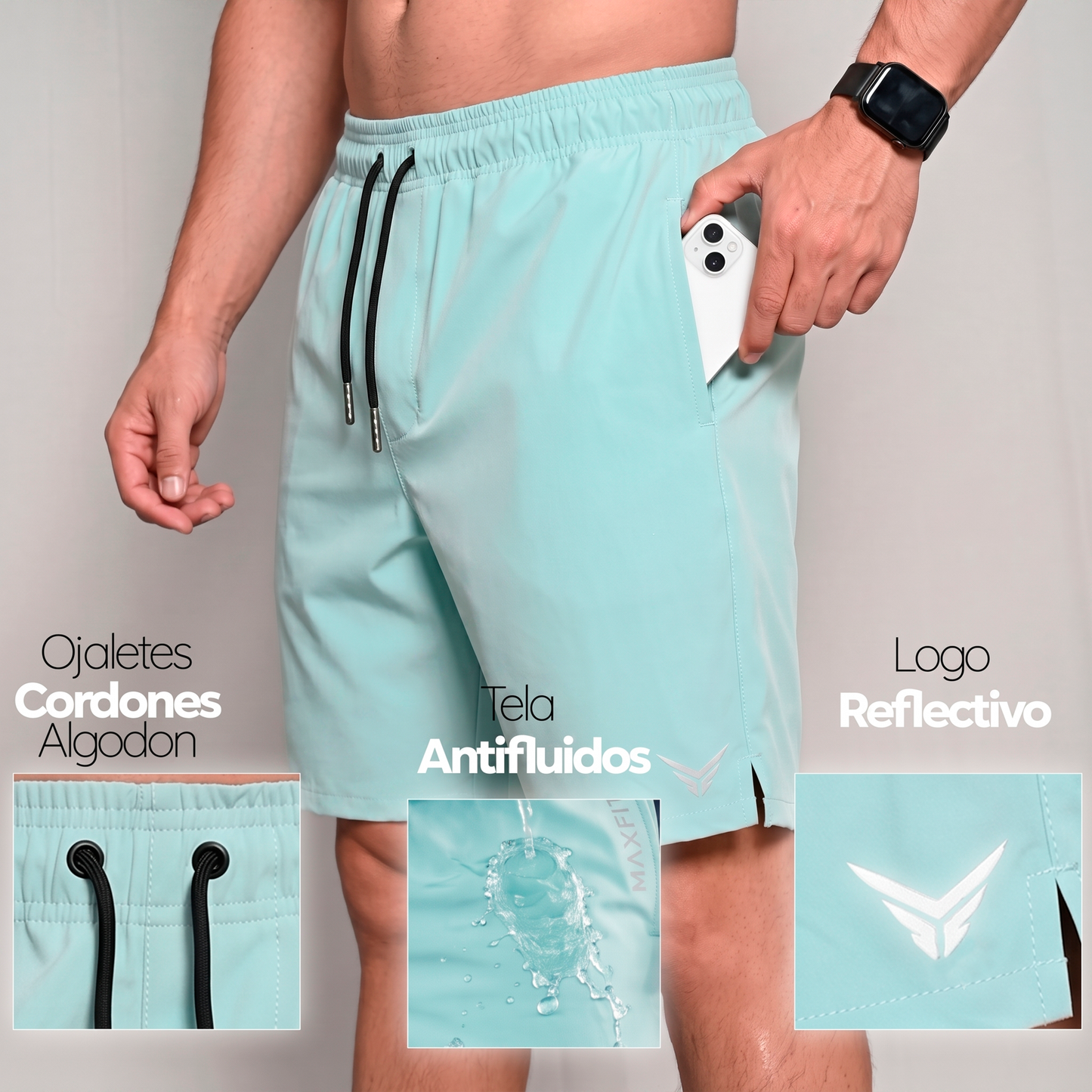Pantaloneta Multideporte Maxfit